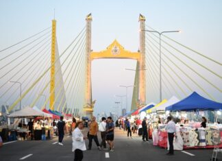 “มหกรรมสุขเต็มสิบ” เฉลิมฉลองเปิด “สะพานทศมราชัน”