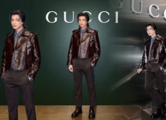 “กลัฟ” หล่อเริ่ด…สมมง BA Gucci บินเดี่ยวลัดฟ้าร่วมอีเวนต์ที่อู่ฮั่น