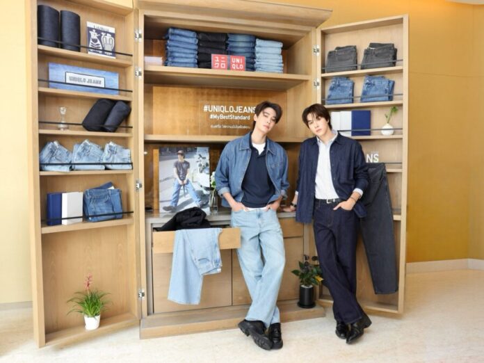 ดิว - จิรวรรตน์ และนานิ – หิรัญกฤษฎิ์ 25FW UNIQLO Jeans (1)