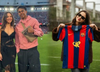 Olivia Rodrigo เผยคอลเล็กชั่น Olivia Rodrigo x FC Barcelona x Spotify
